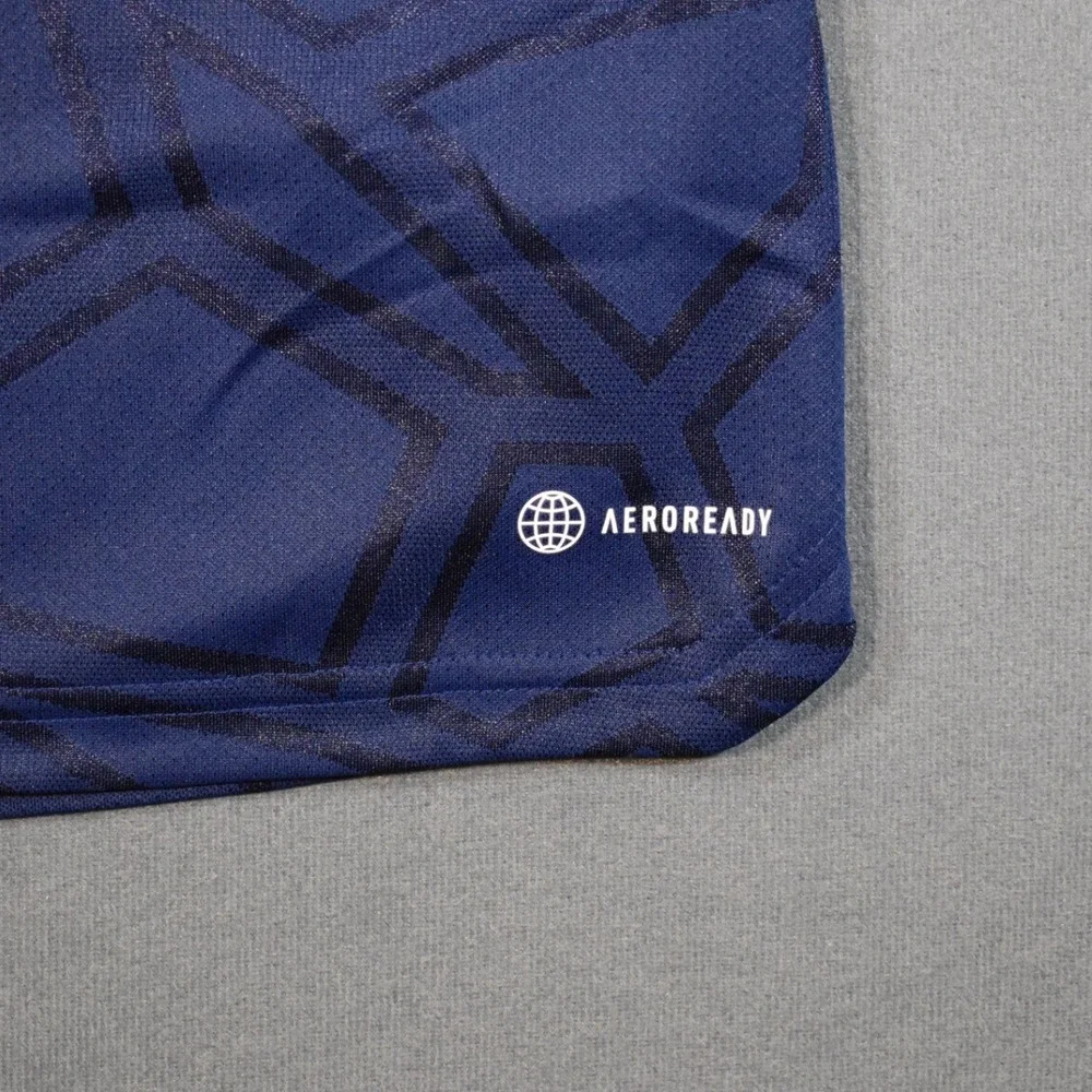 Adidas Soccer|Futbol Condivo 22‎ Jersey Training Top Navy Blue X-Large Textured